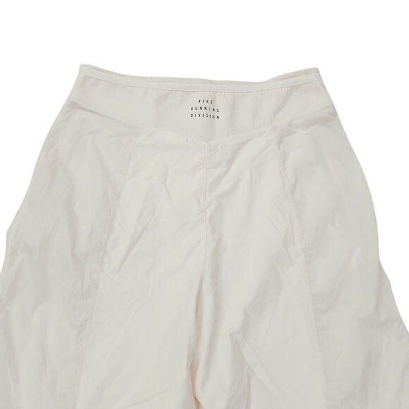 Nike Running Division Track Pants Womens Medium Beige Dri-Fit Lightweight Loose - Picture 6 of 12